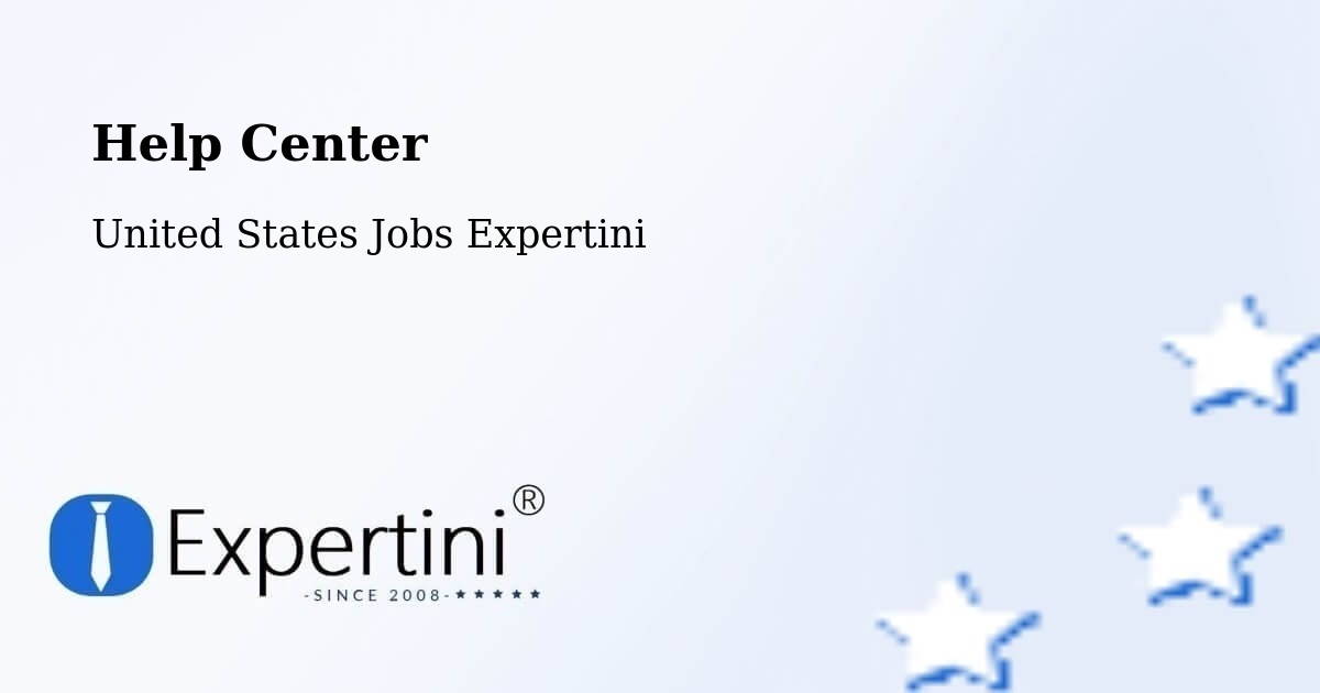 Help Center - United States Jobs Expertini